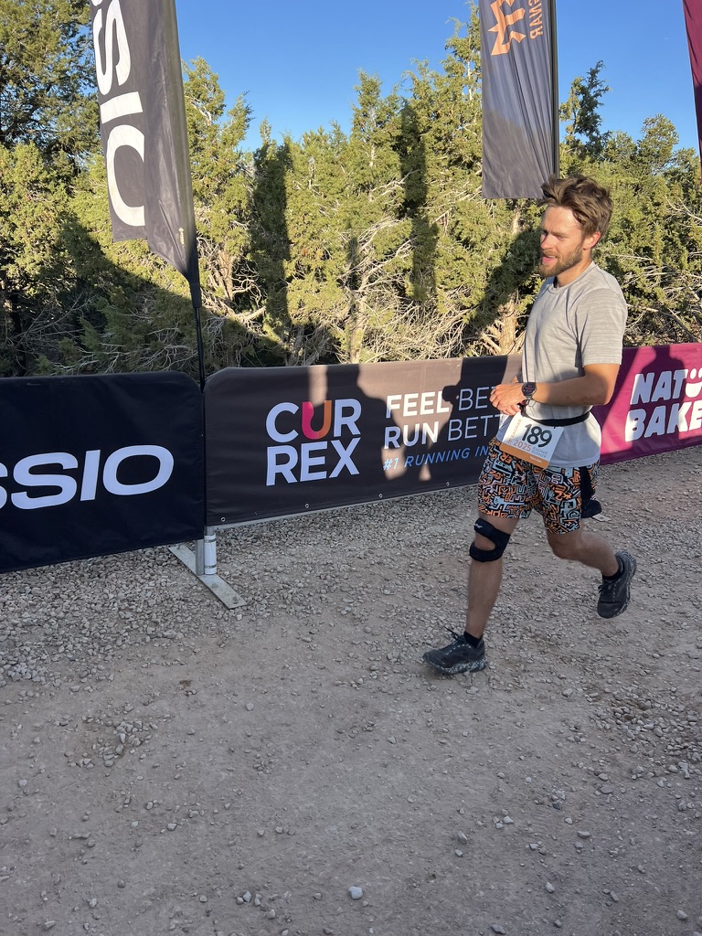 Figure 3: Finishing the race